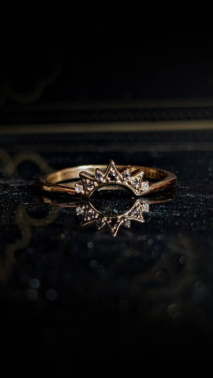 Argoz Ombre Diamond Contour Band