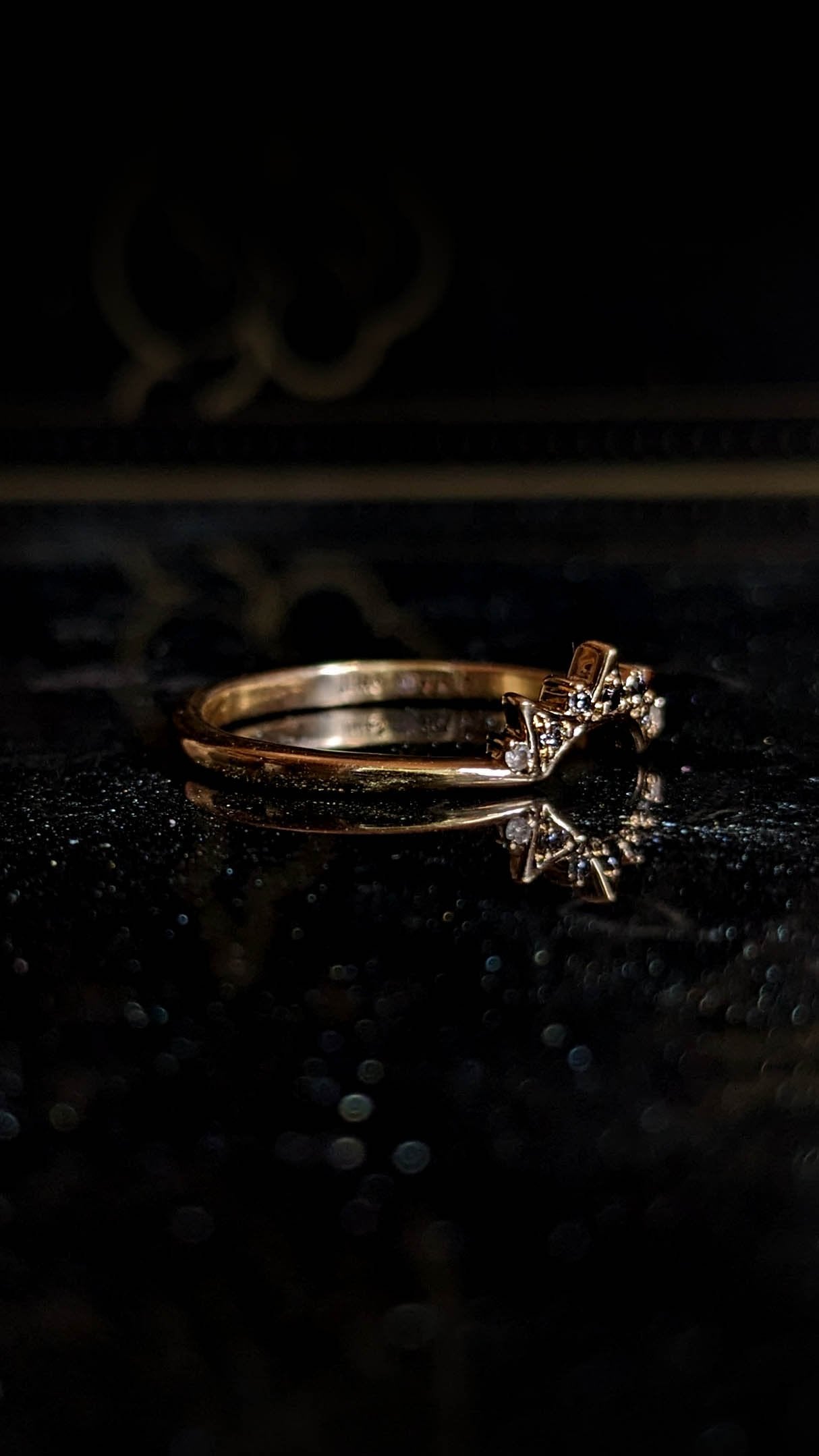 Argoz Ombre Diamond Contour Band
