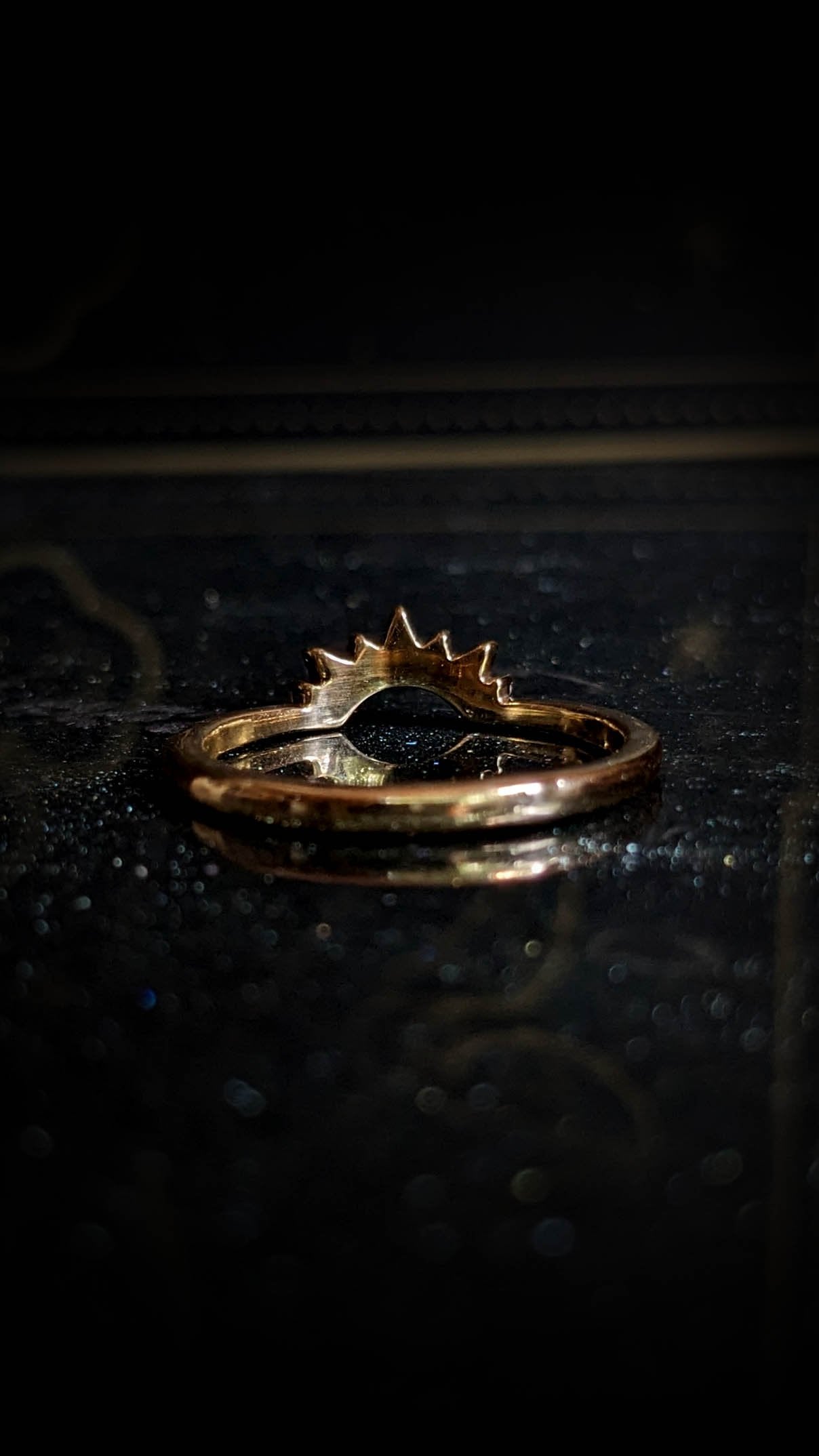 Argoz Ombre Diamond Contour Band