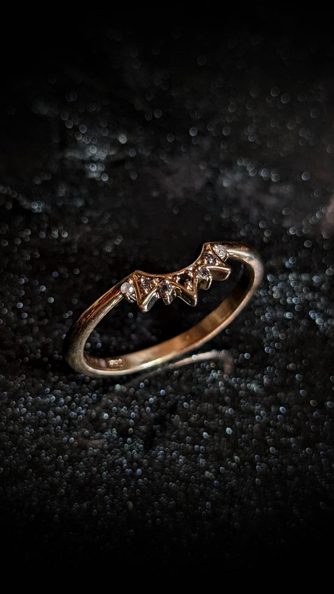 Argoz Ombre Diamond Contour Band