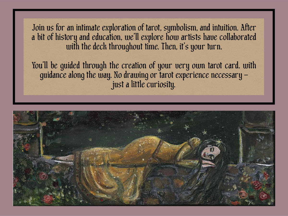 Drawn in the Dark - A Tarot Card Workshop