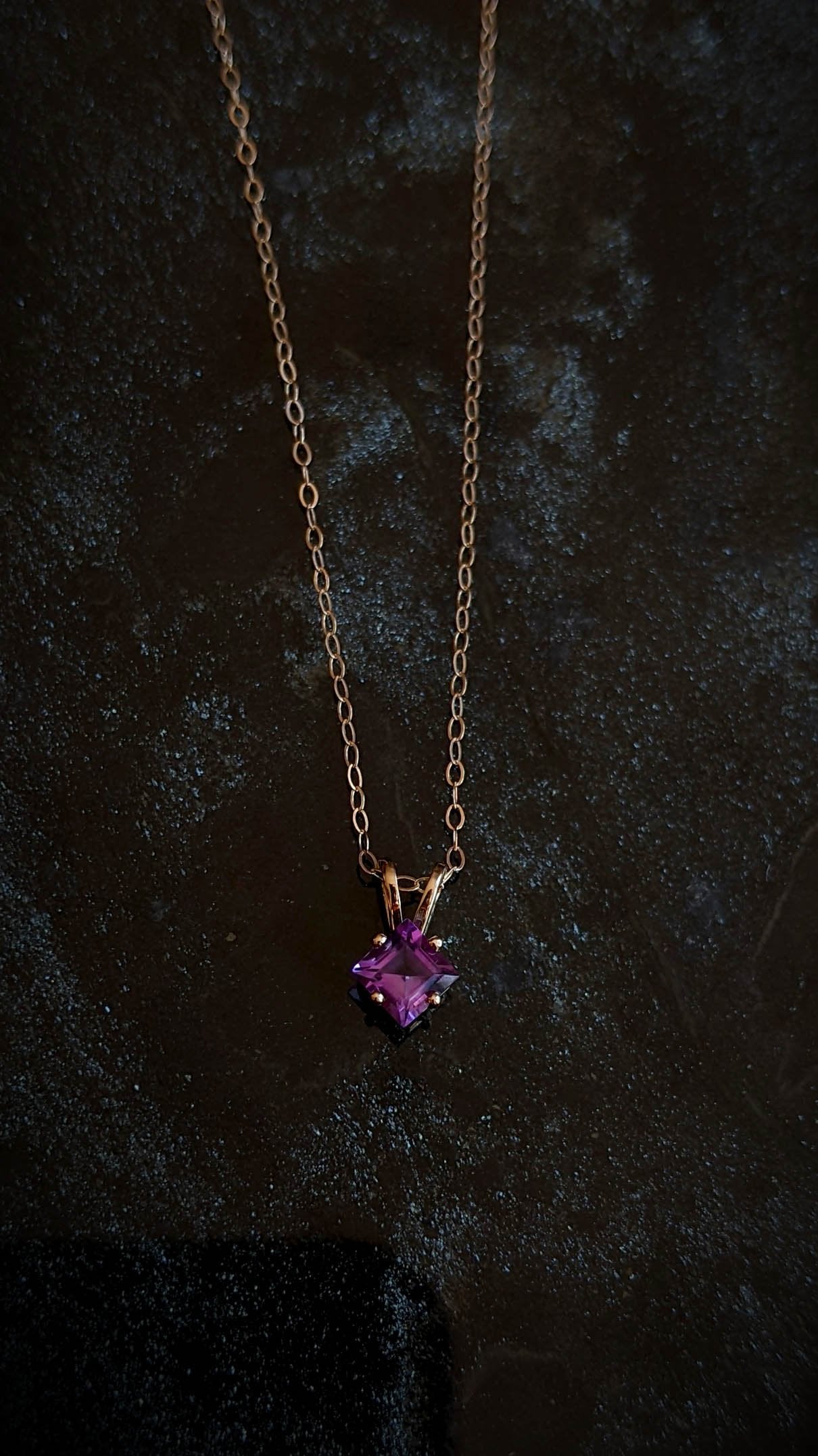 Azulon 14k Gold Slider Pendant - Custom