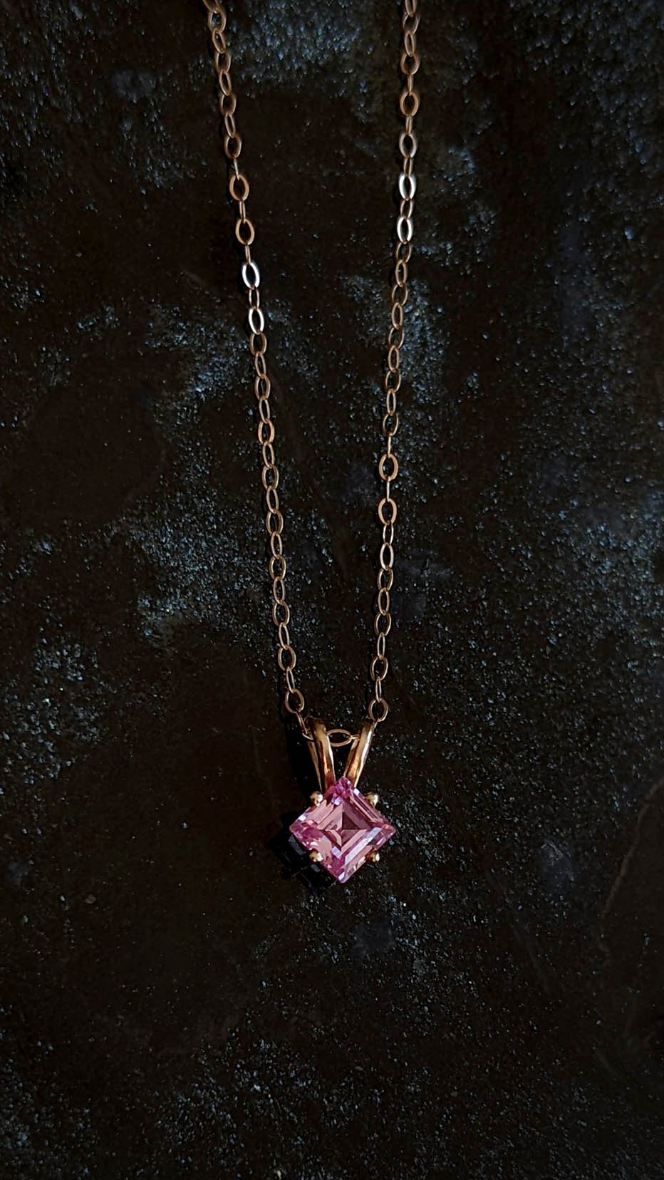 Azulon 14k Gold Slider Pendant - Custom