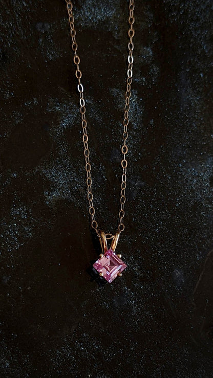Azulon 14k Gold Slider Pendant - Custom