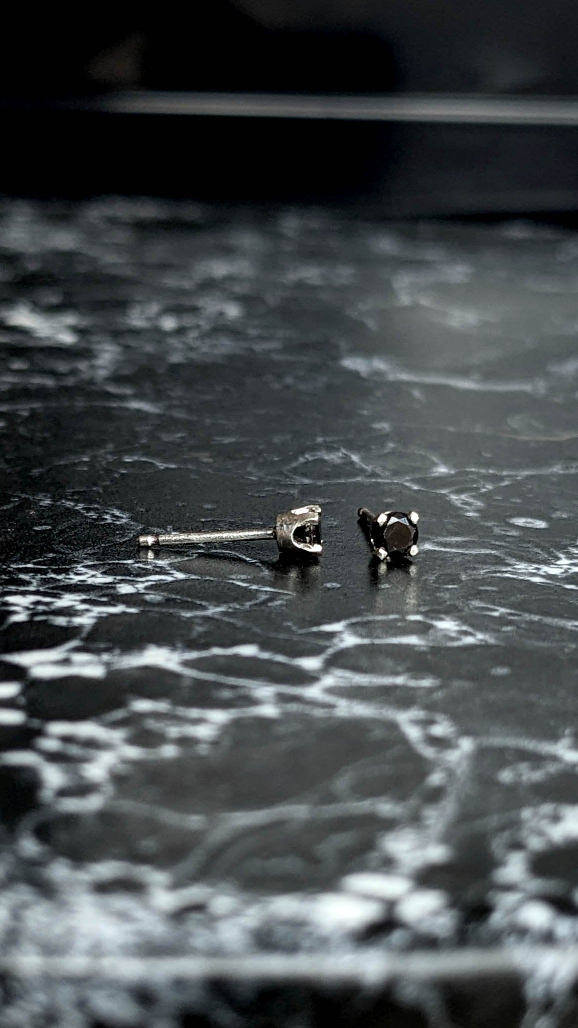 Black Spinel Studs