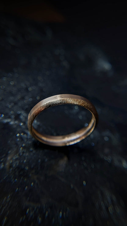 Caspian Bevelled Edge Band - Sample OOAK