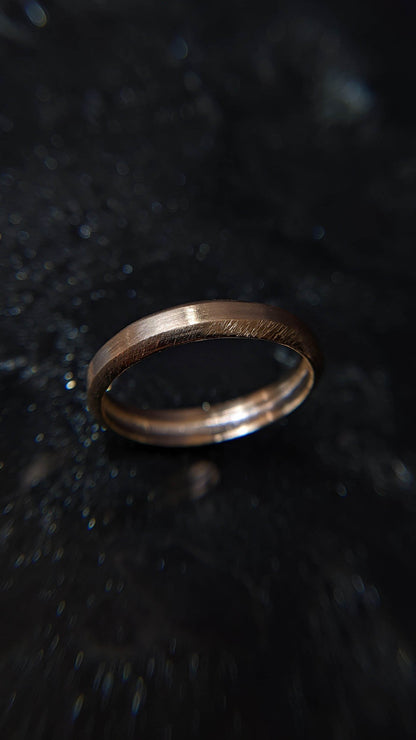 Caspian Bevelled Edge Band - Sample OOAK