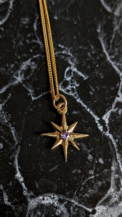 Celeste Necklace - Brass