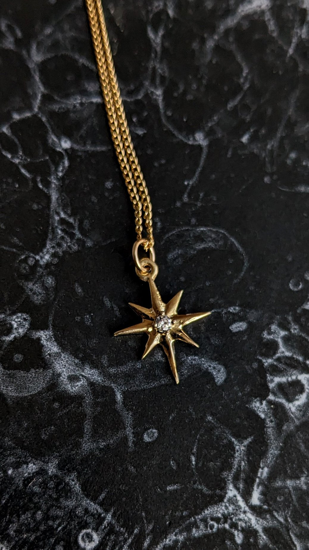 Celeste Necklace - Brass