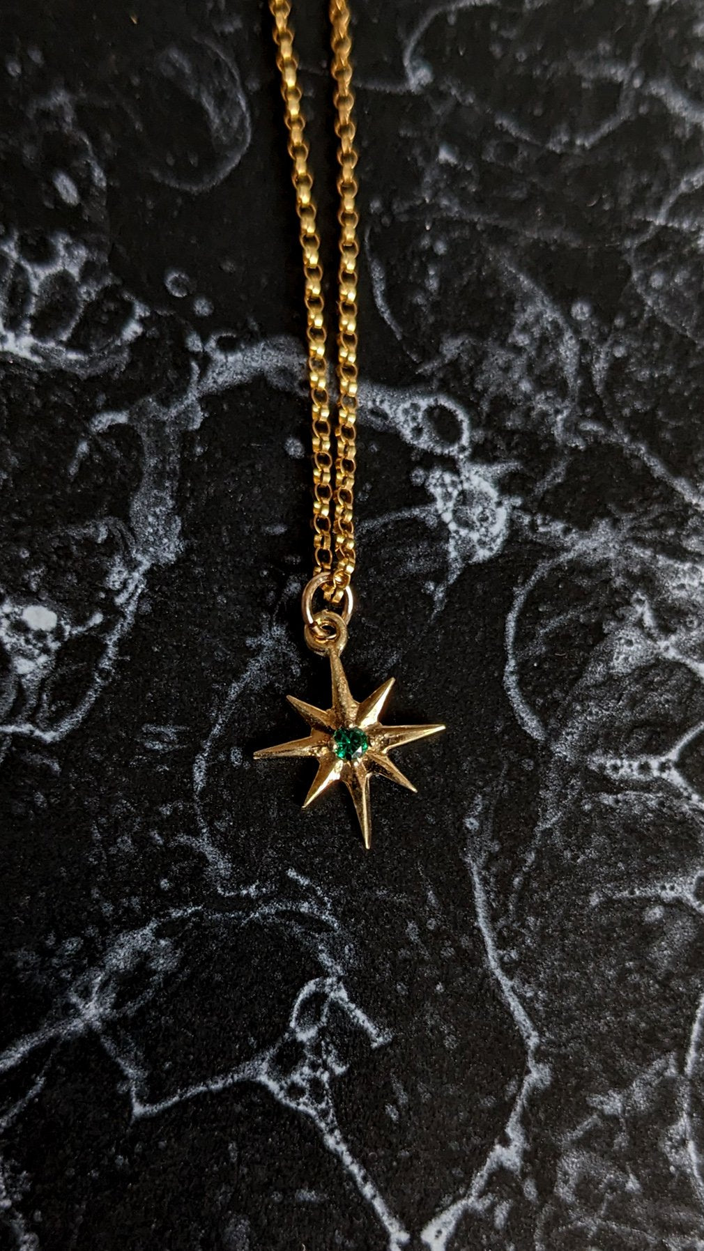 Celeste Necklace - Brass
