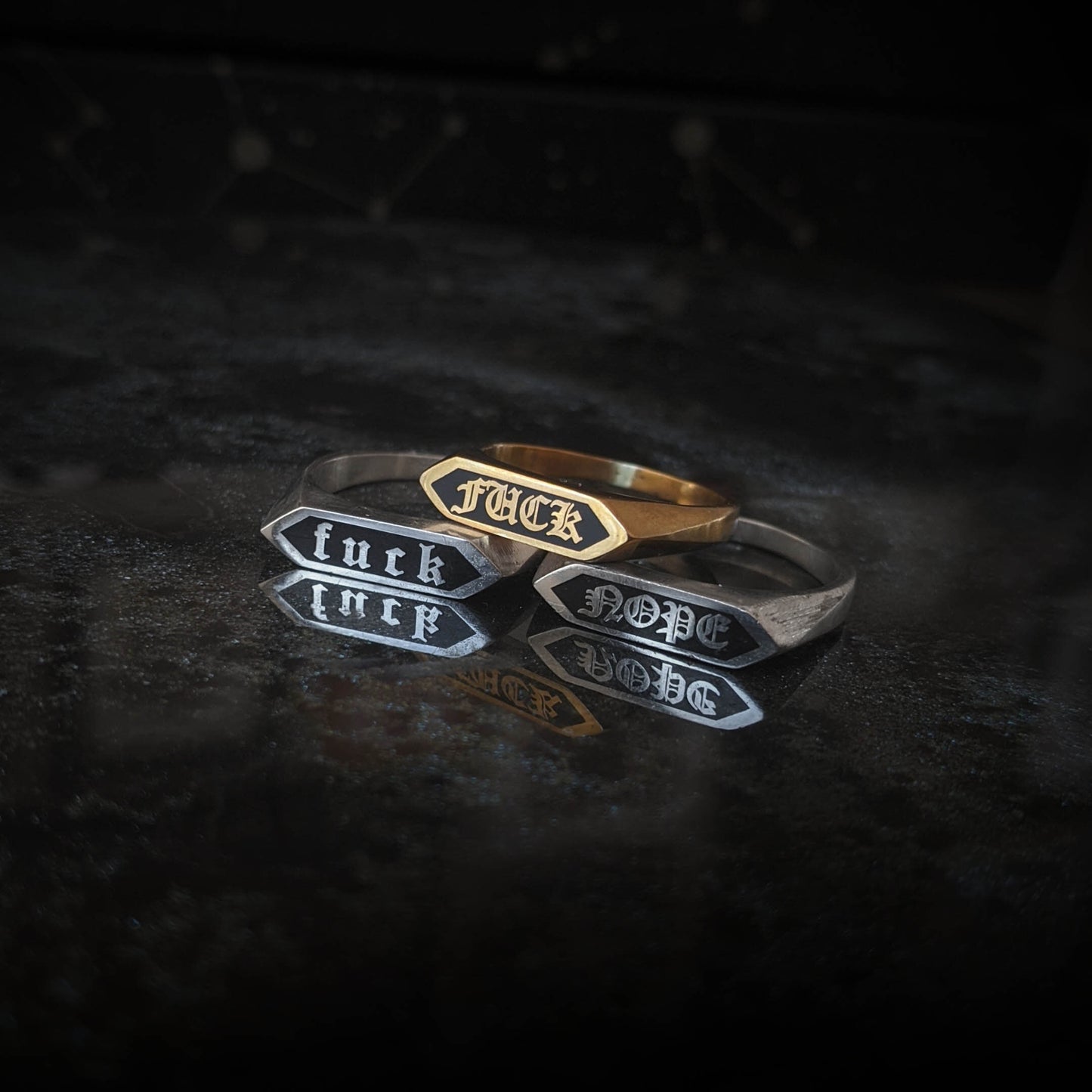 Custom Text Signets