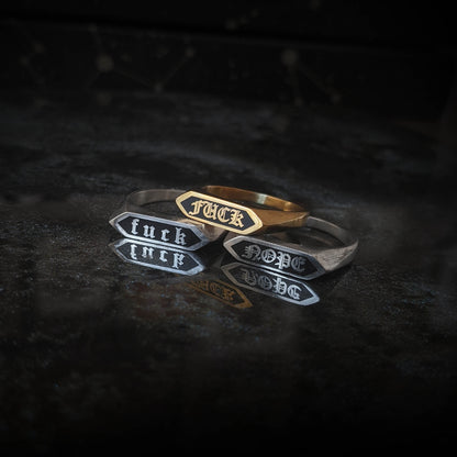 Custom Text Signets