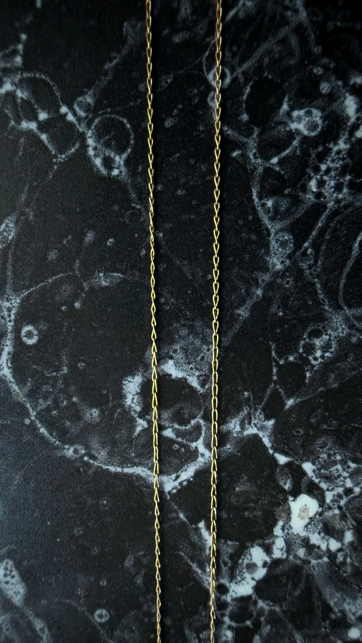 Extra Fine Gold Vintage Link Chain