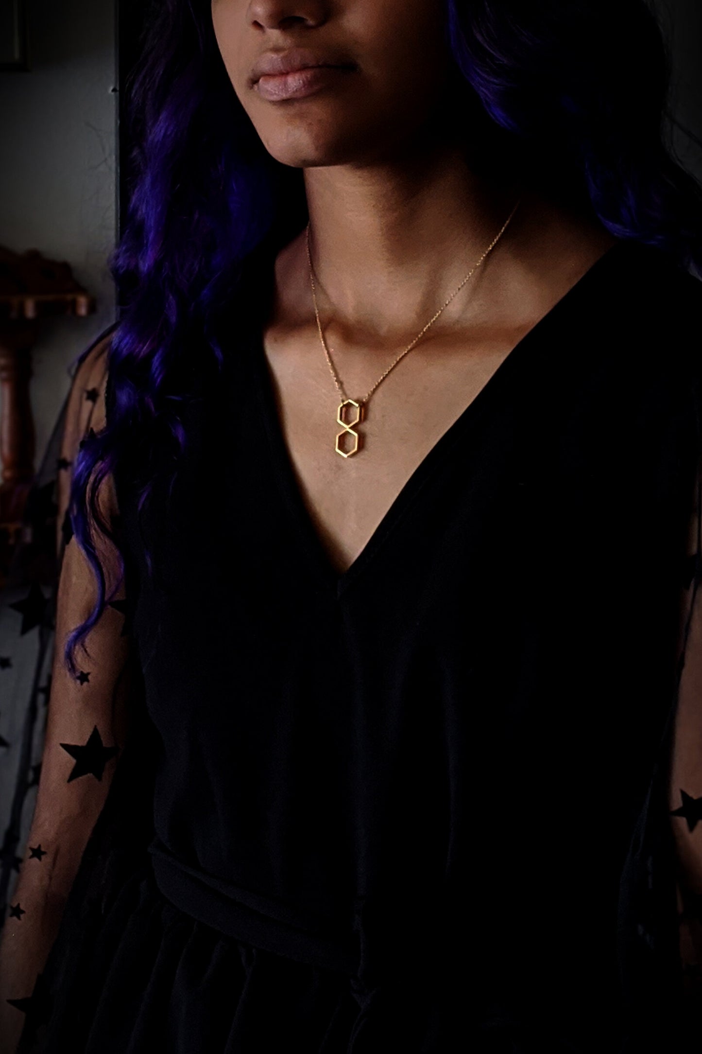 HEX Double Necklace