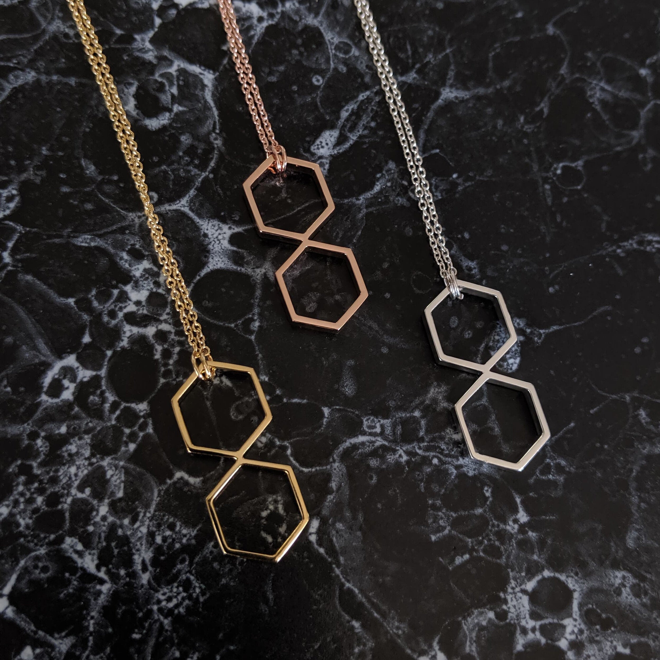 HEX Double Necklace