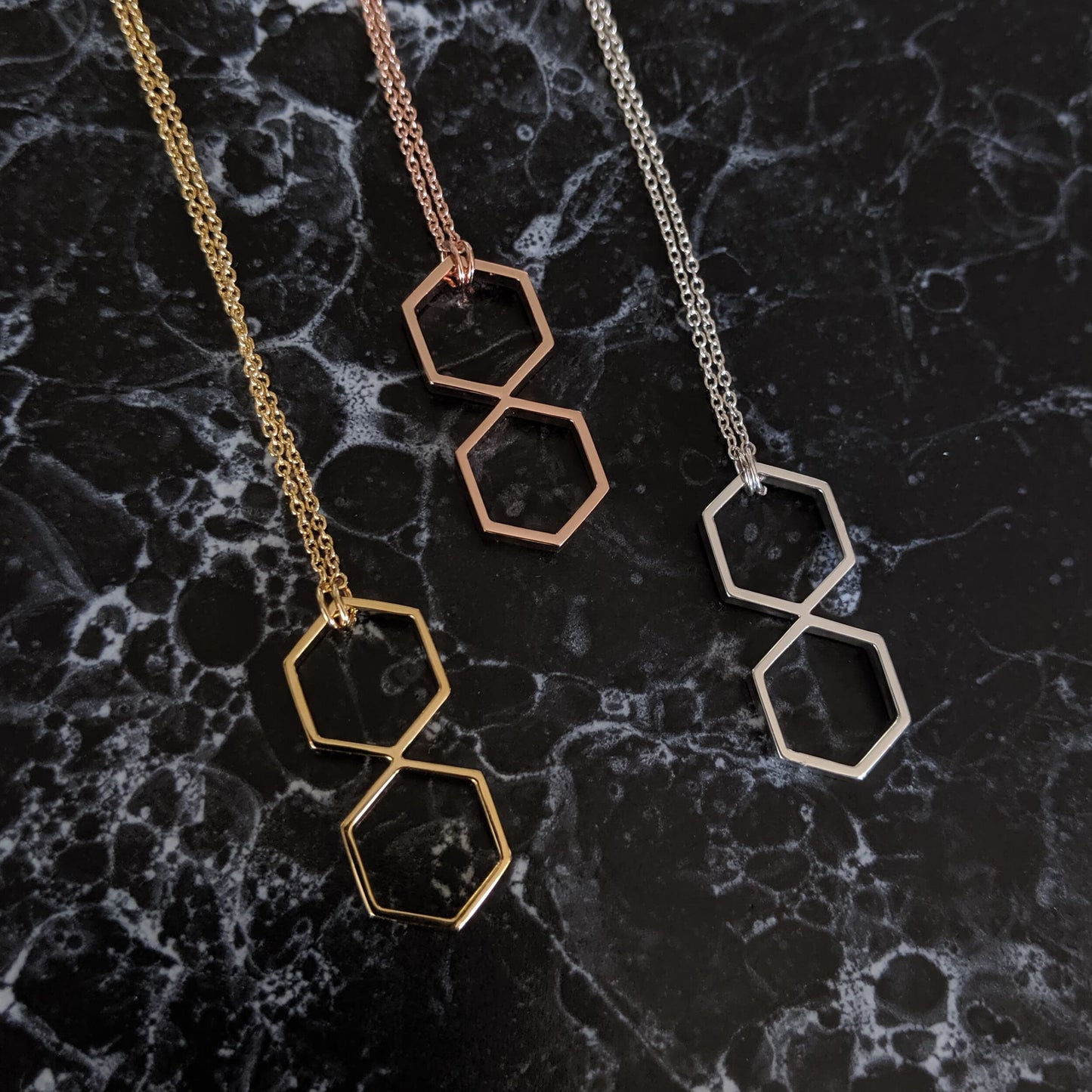 HEX Double Necklace