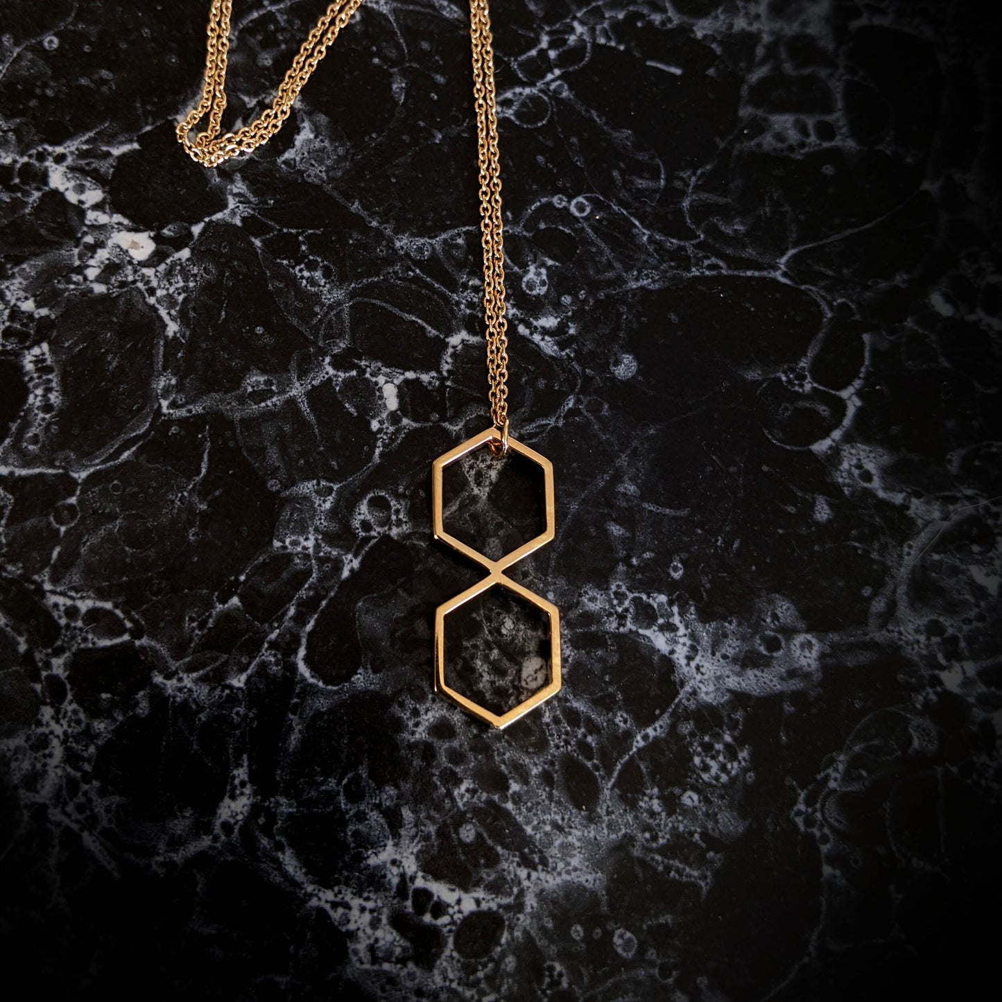 HEX Double Necklace