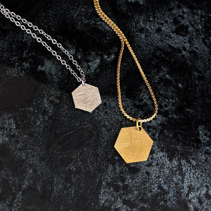 HEX Engravable Pendant