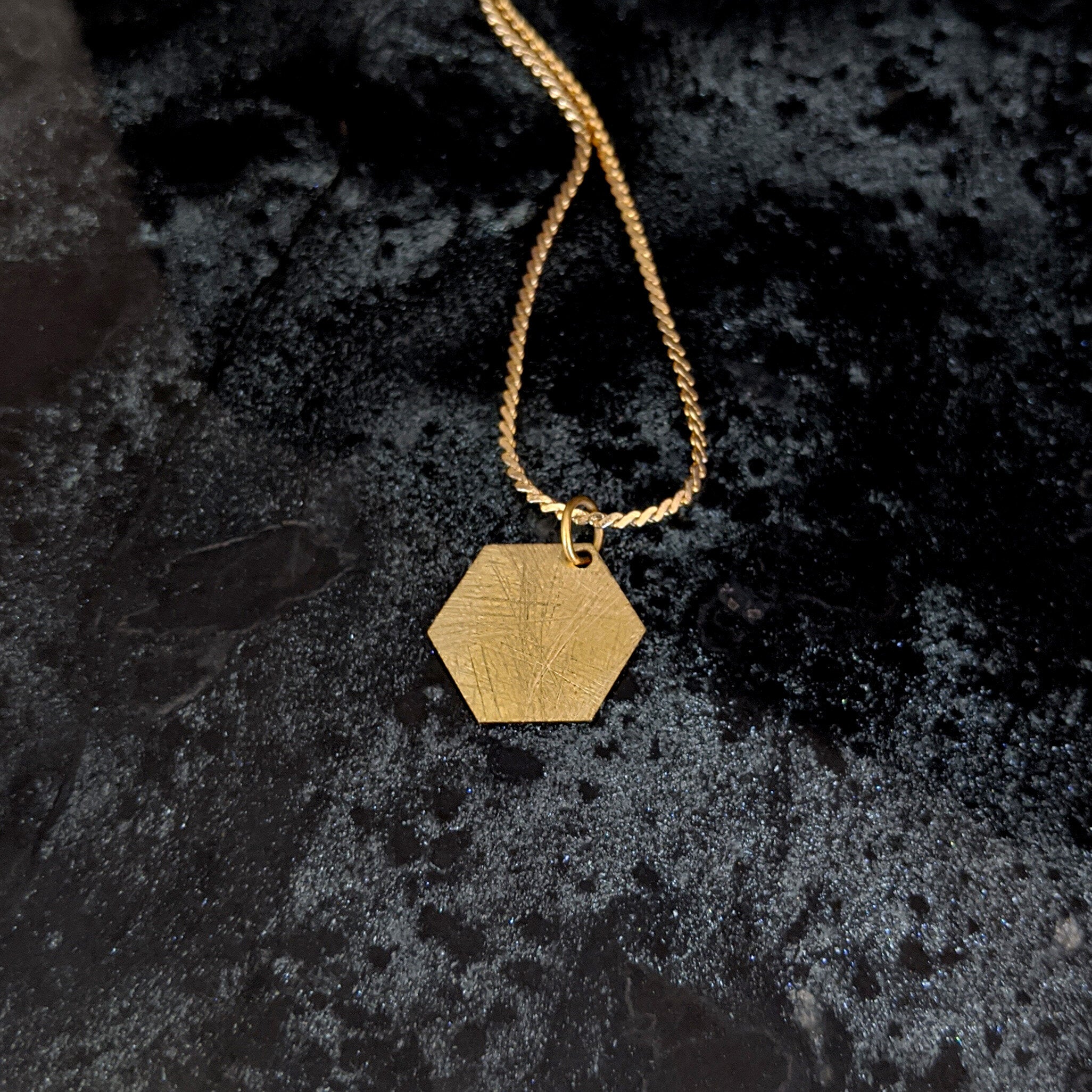 HEX Engravable Pendant