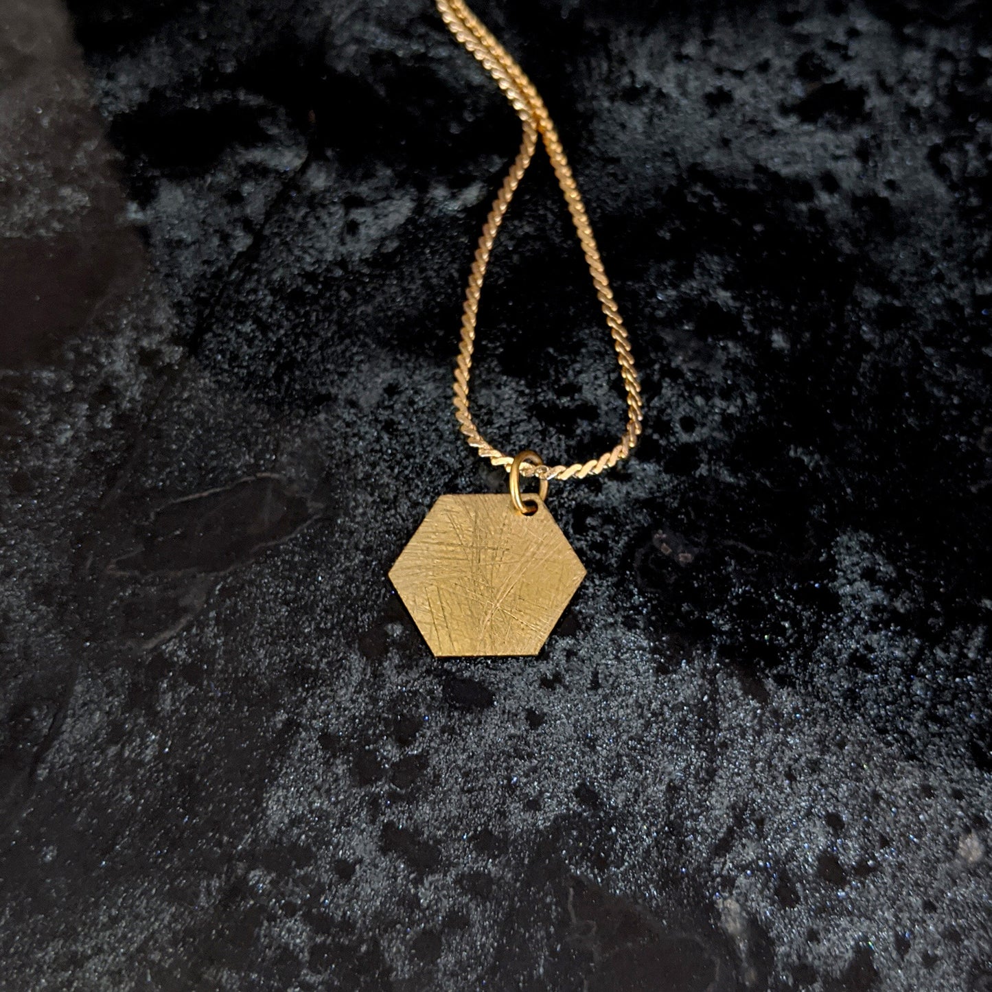 HEX Engravable Pendant