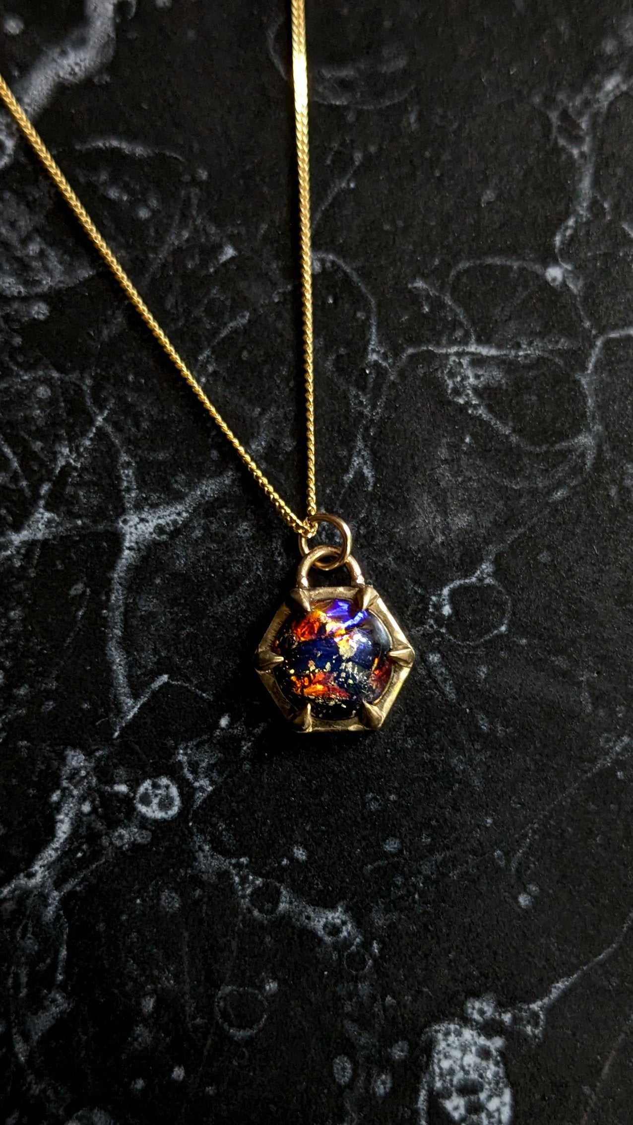 HEX Sunset Flamework Necklace