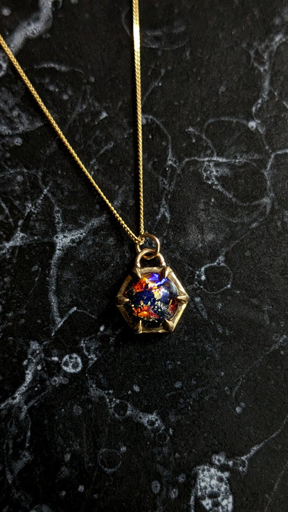 HEX Sunset Flamework Necklace