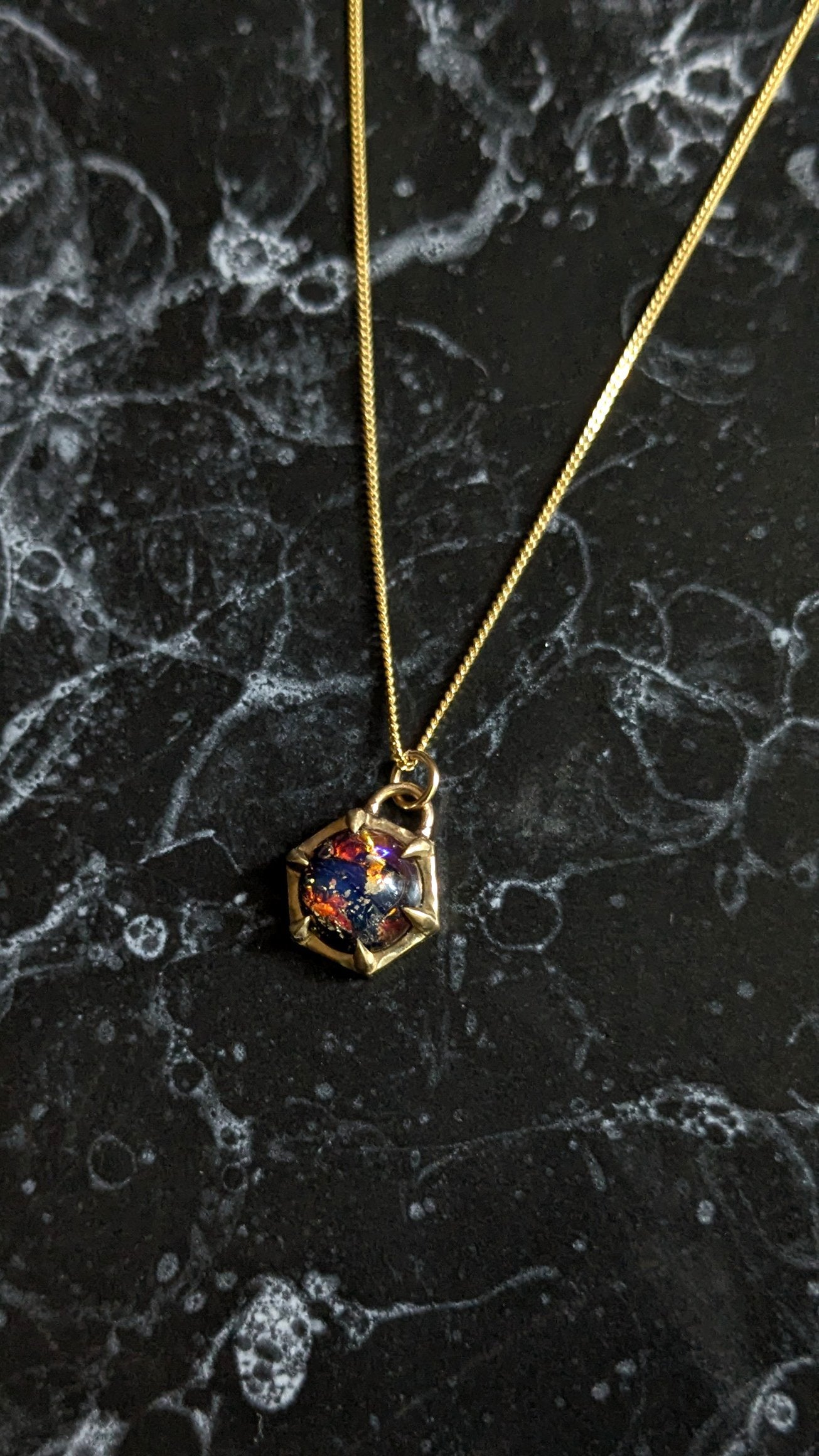 HEX Sunset Flamework Necklace