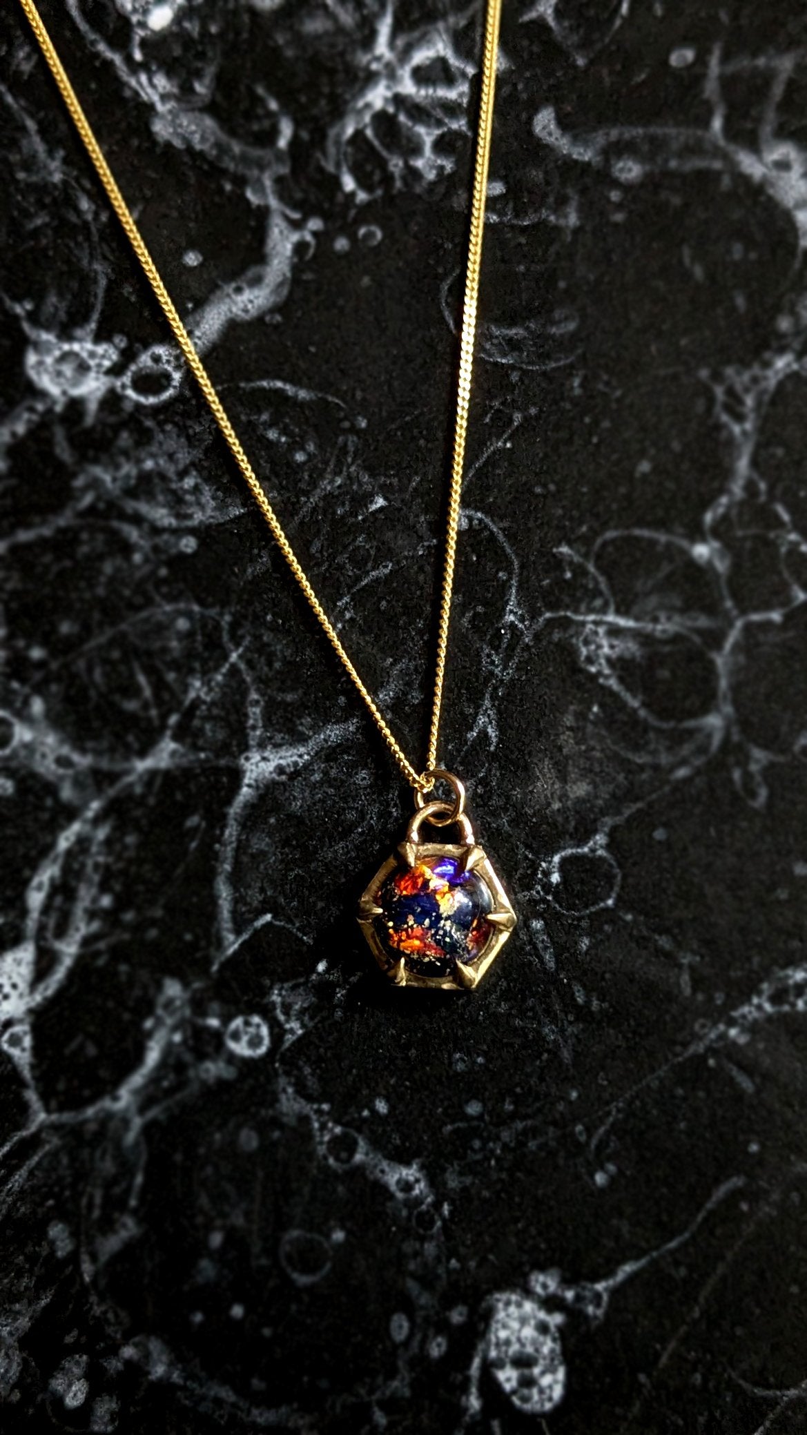 HEX Sunset Flamework Necklace