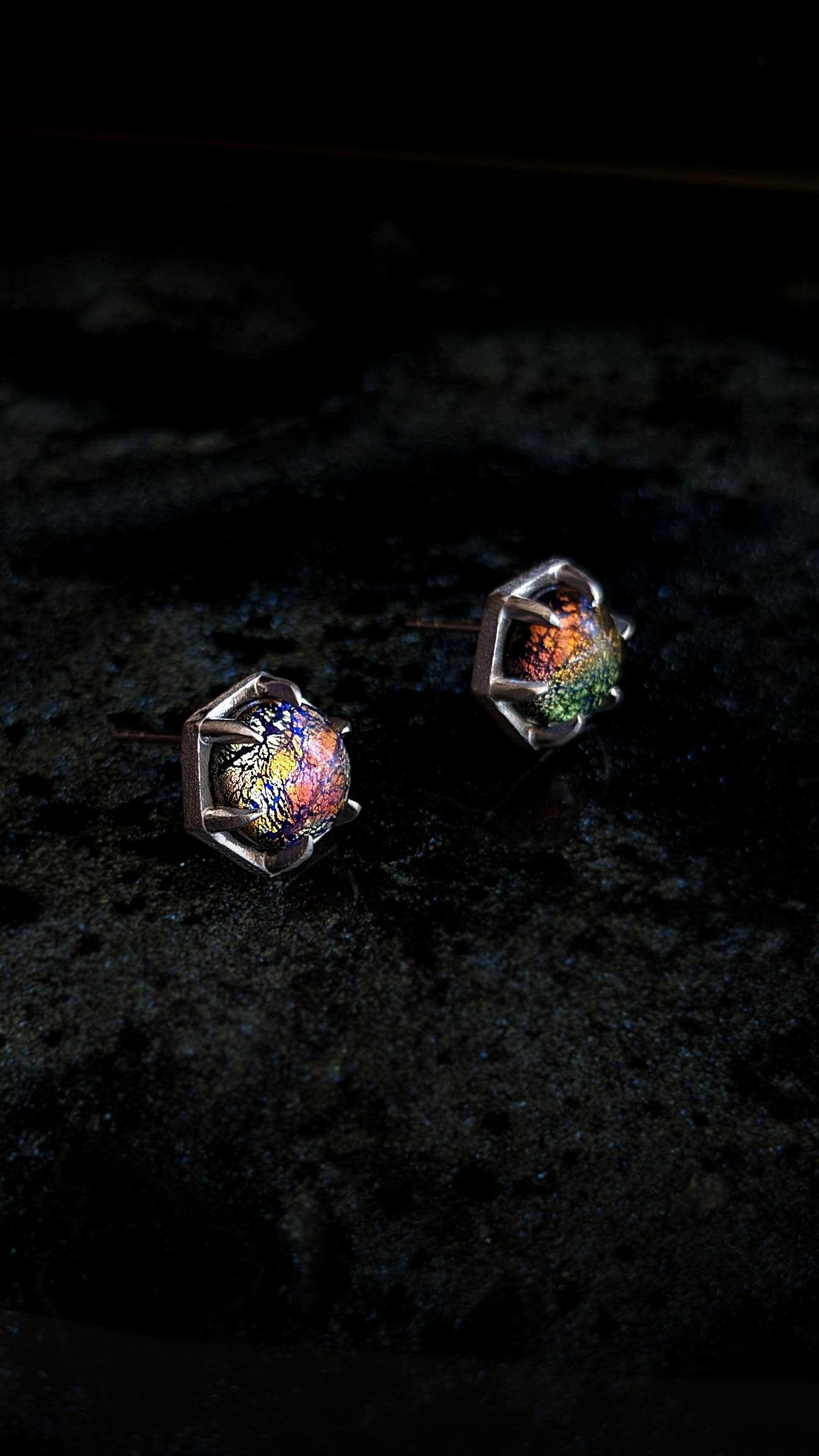 HEX Sunset Flamework Studs