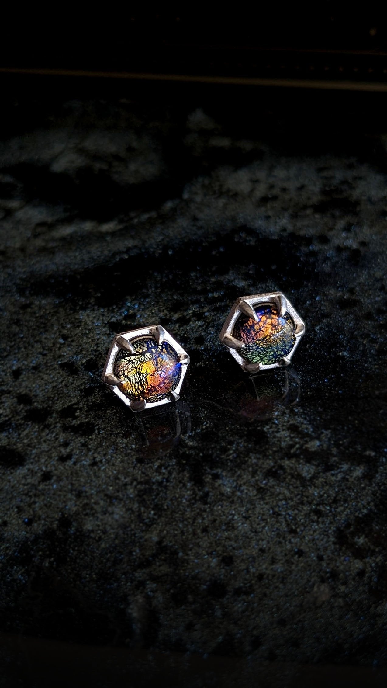 HEX Sunset Flamework Studs