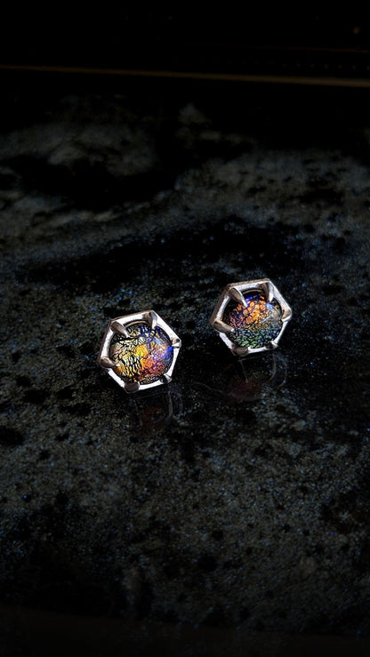 HEX Sunset Flamework Studs