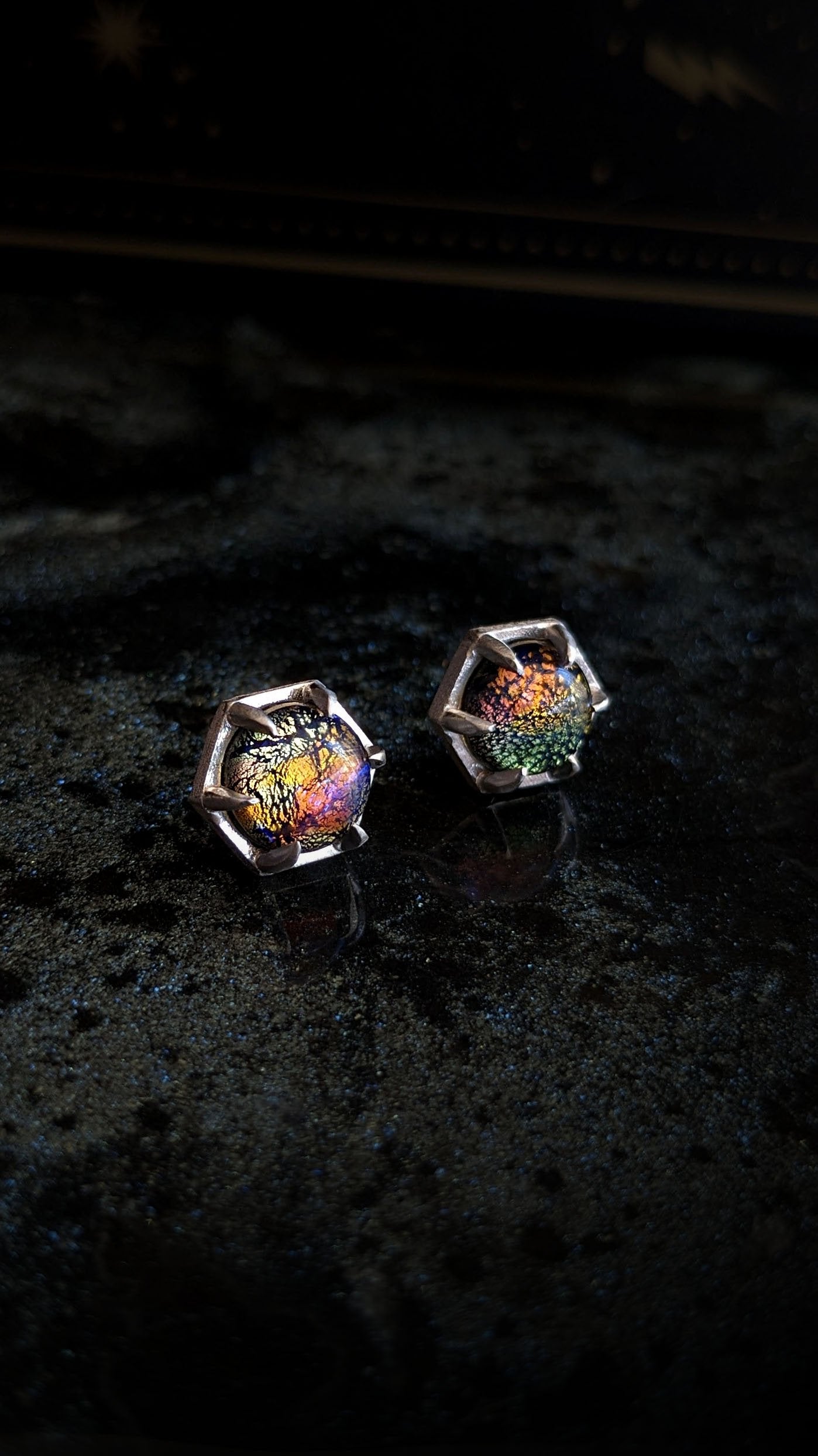 HEX Sunset Flamework Studs