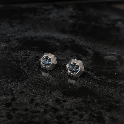 HEX Geo Spinel Studs