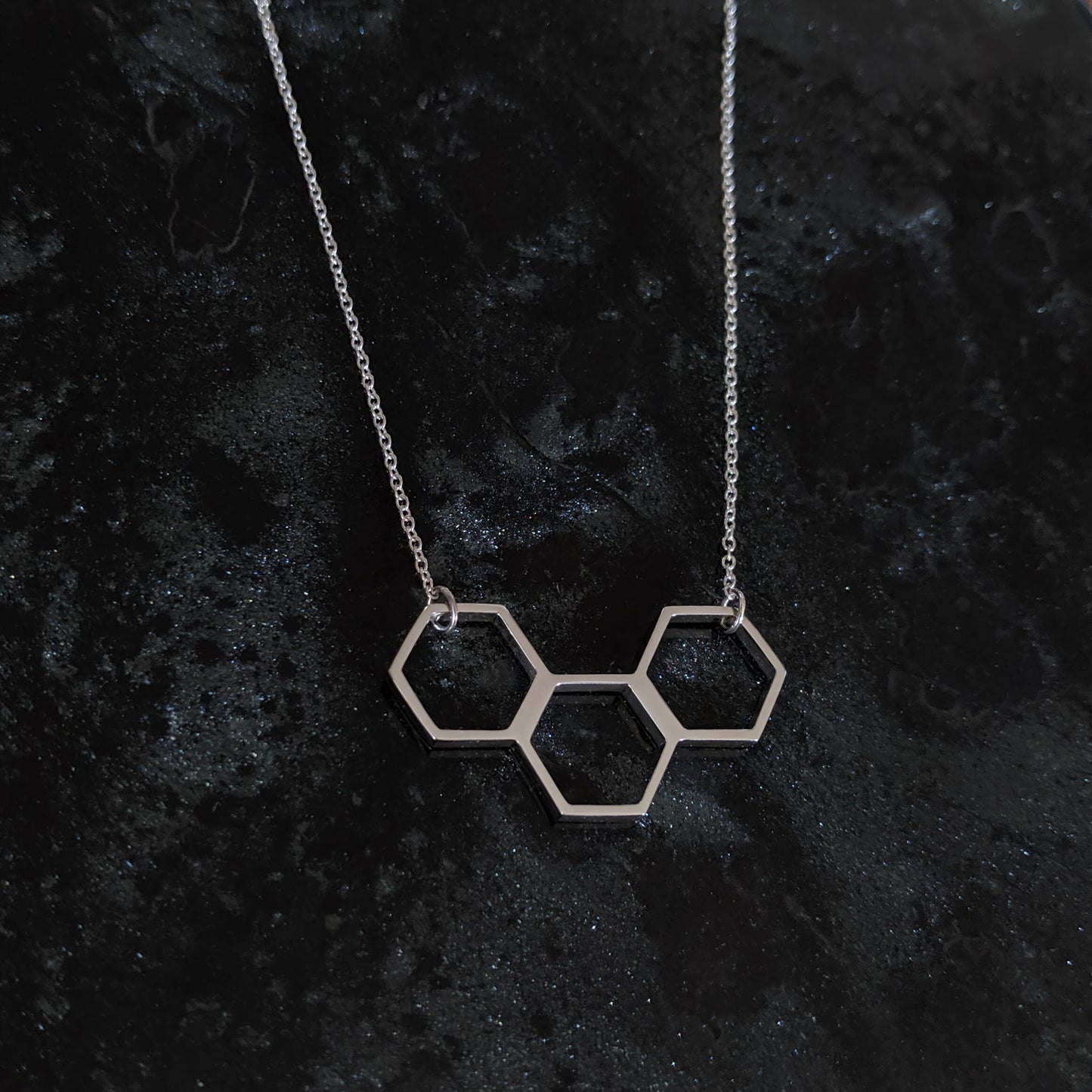 HEX Triple Necklace