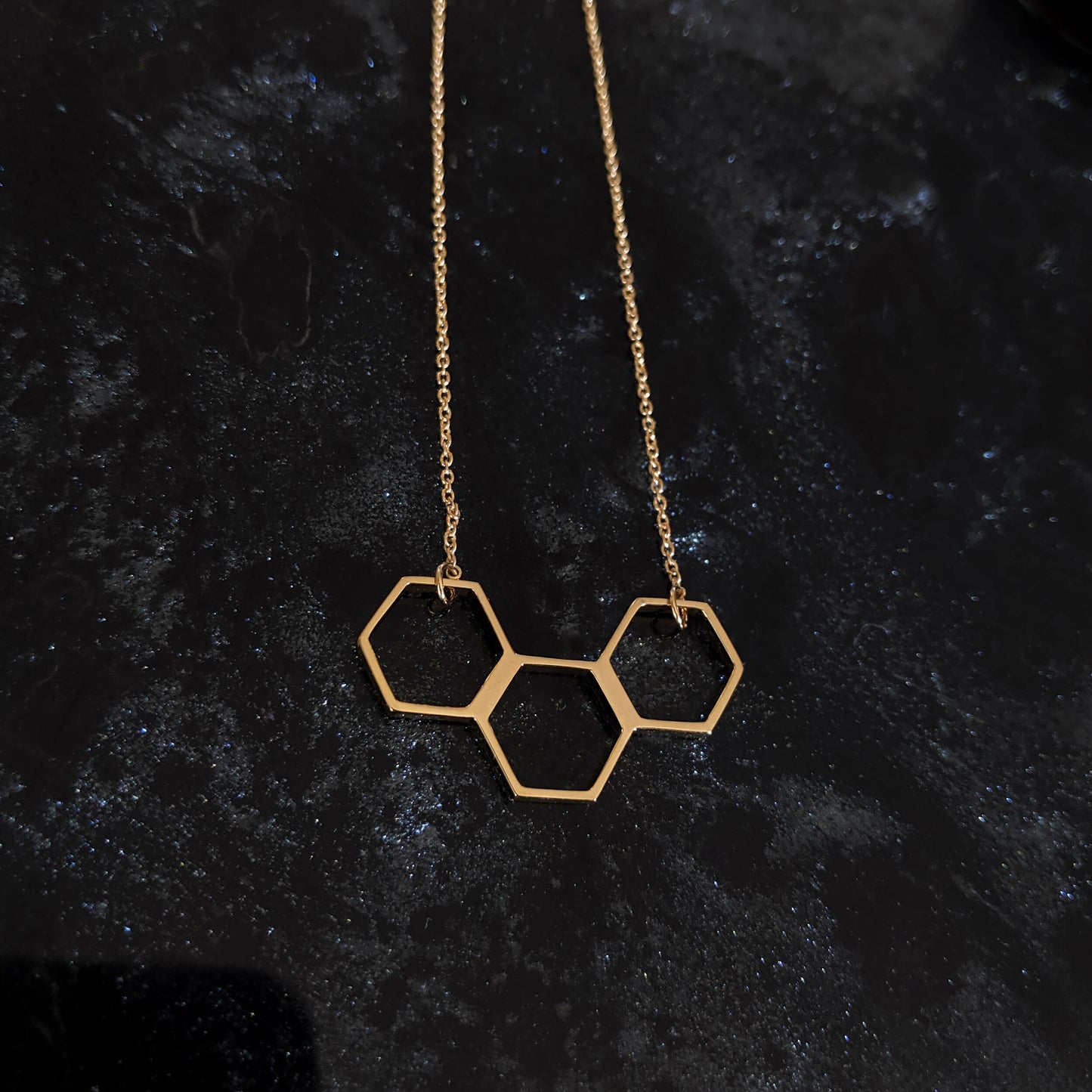 HEX Triple Necklace