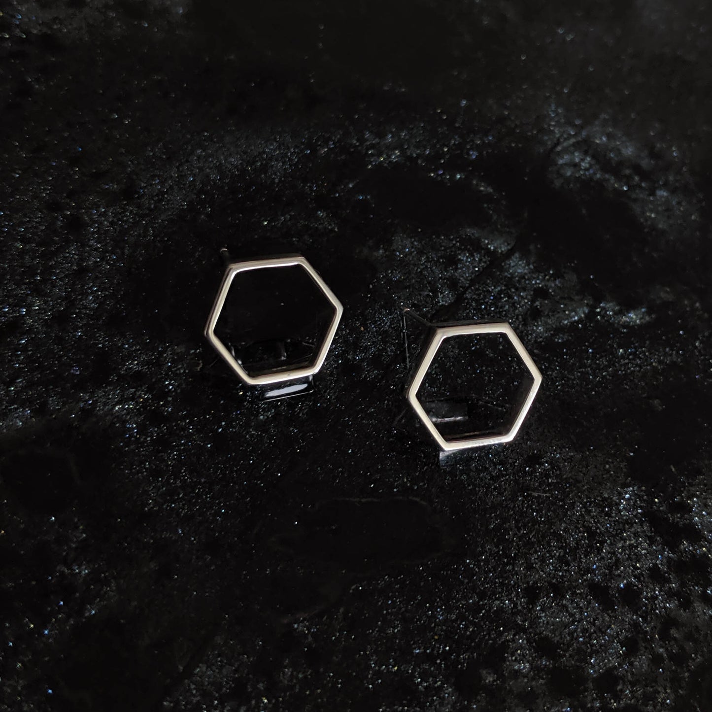 HEX Open Mini Studs