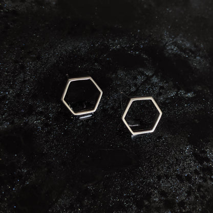 HEX Open Mini Studs