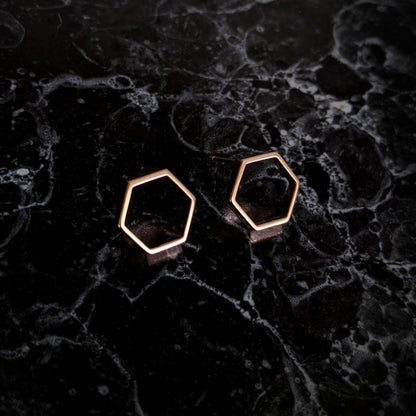 HEX Open Mini Studs