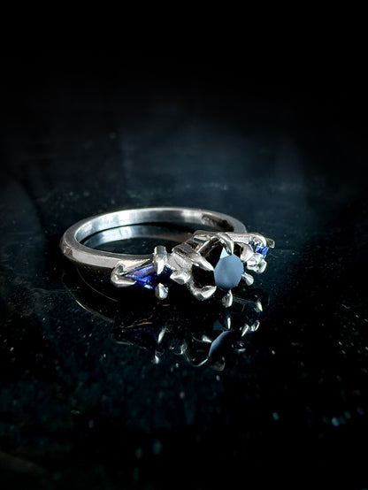 Marsali Silver & Amethyst Ring