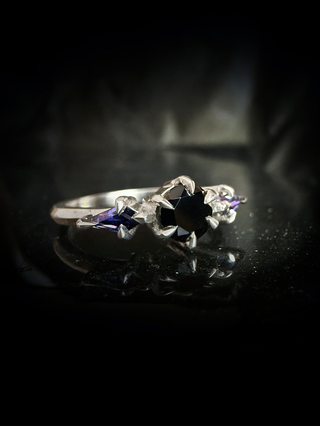 Marsali Silver & Amethyst Ring