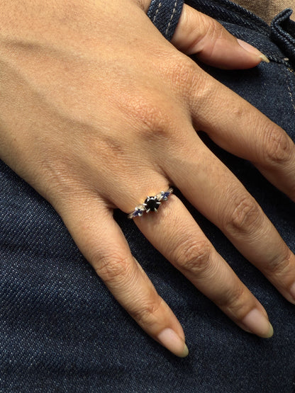 Marsali Silver & Amethyst Ring