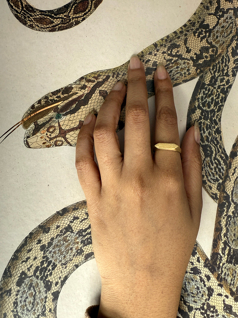 HEX Signet Ring