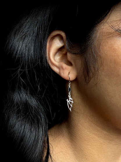 Dragonwing Crystal Dangle Earrings