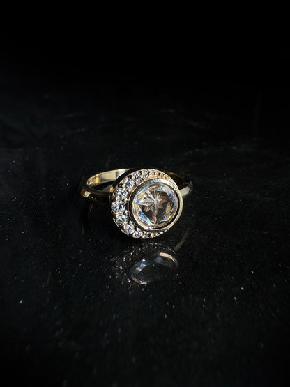 Diana Celestial Portrait Engagement Ring