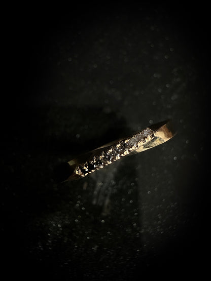 Ouroboros Ombre Diamond Band
