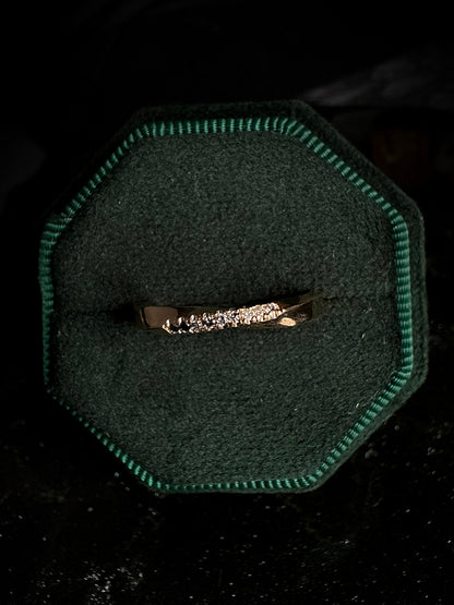 Ouroboros Ombre Diamond Band
