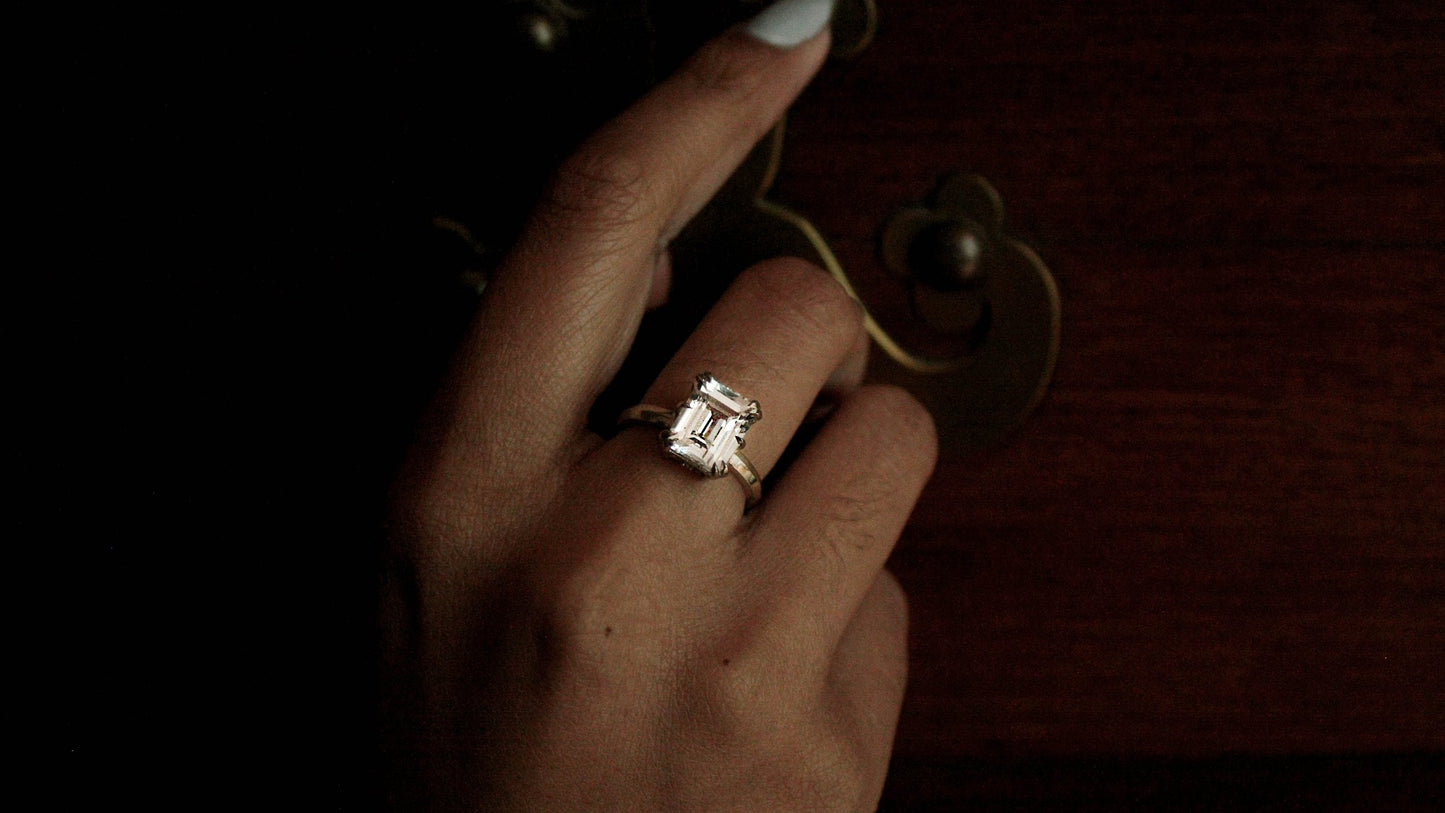 Islington Lab Grown White Sapphire