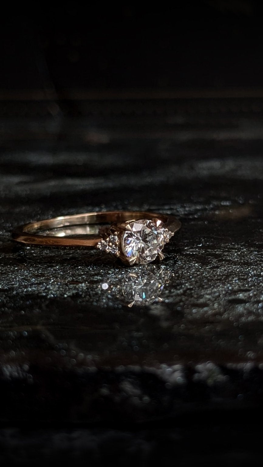 Jones Diamond Engagement Ring