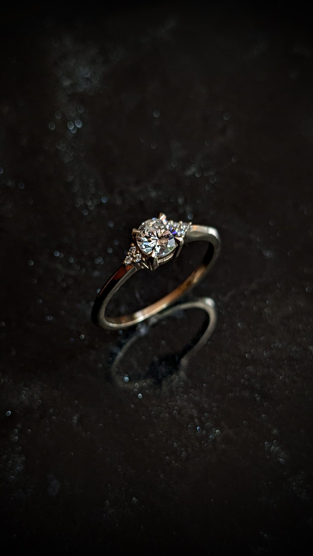 Jones Diamond Engagement Ring