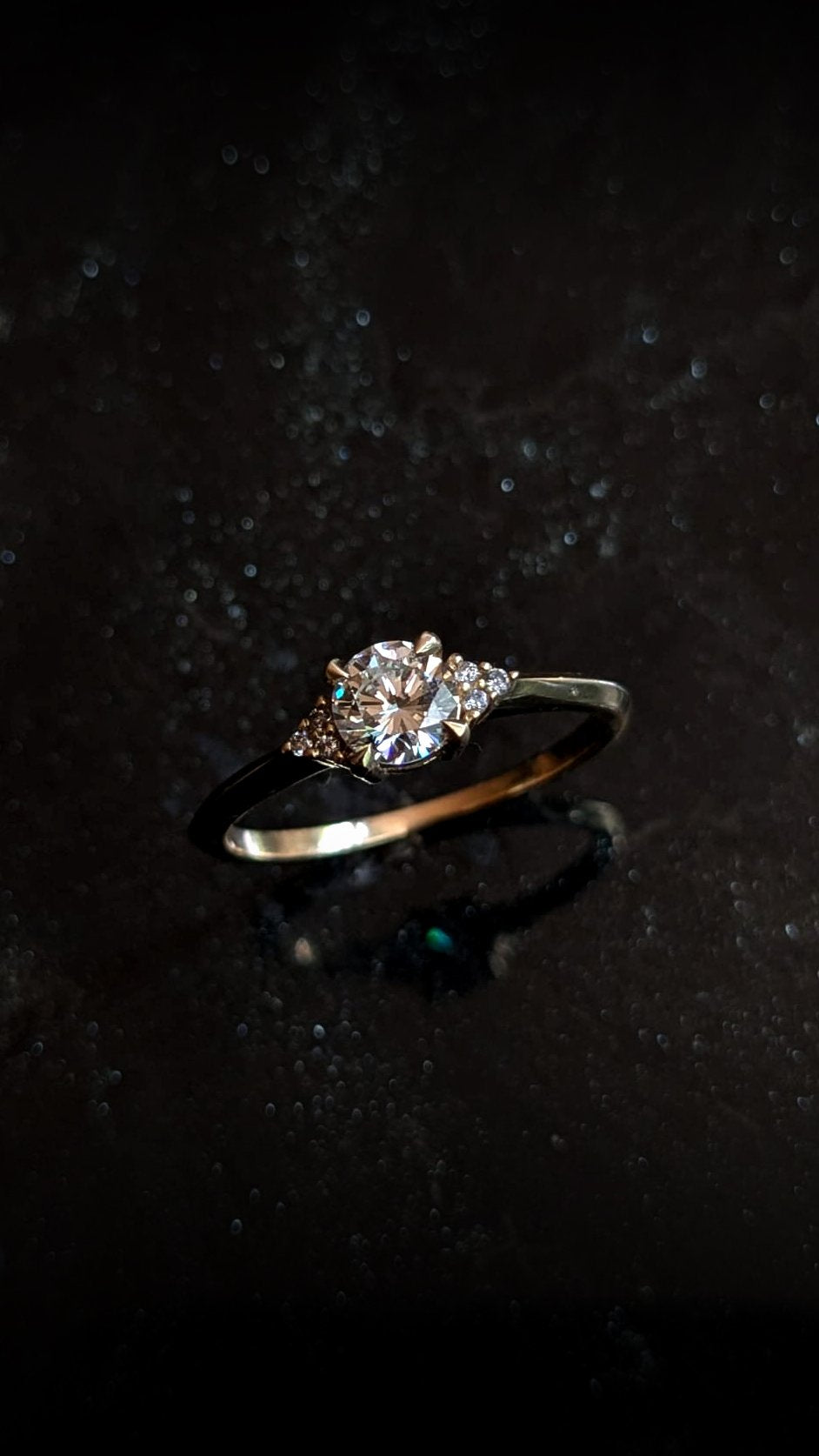 Jones Diamond Engagement Ring